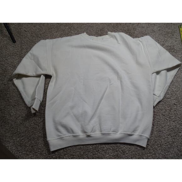 Vtg Northern Reflections Garden Gate Cottagecore Sweatshirt Cozy Aesthetic L/XL - Picture 8 of 9